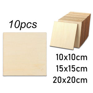 10Pcs Balsa Wood Sheets Wooden Plate For House Craft Model DIY Balsa wood boat airplane model pagoda sand table model