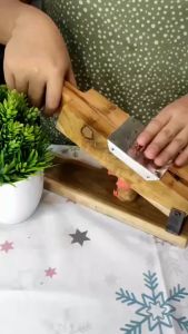 Cetakan Putu Mayang Roll/Cetakan Petulo Roll Spiral Malaysia Bahan Kayu Jati