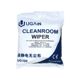 UGAIN Soft 100/400Pcs/Bag Cleanroom Wiper Non Dust Cloth Dust Free Paper Phone LCD Repair Tool for Class 1-10000 Clean Rooms
