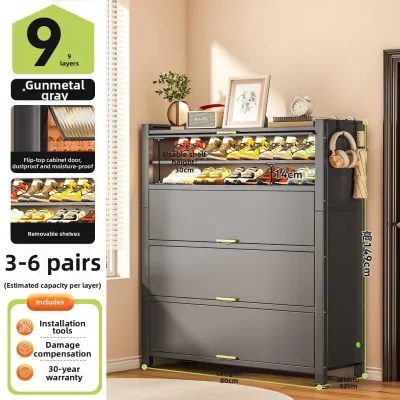 Dust-Resistant Steel Shoe Storage Cabinet