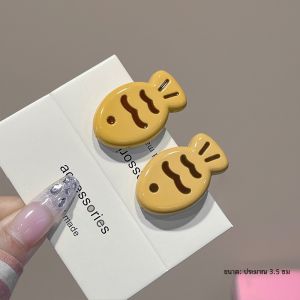 เครื่องประดับผมรูปปลาหวานสำหรับเด็กผู้หญิง คลิปผมด้านข้าง คลิปผมหน้าม้าสีลูกกวาด เครื่องประดับผมสำหรับเด็ก คลิปปากเป็ด