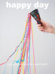 ริบบิ้นสีน้ำแข็ง ดอกไม้เพลิง ของขวัญสำหรับงานแต่งงาน งานเปิดร้าน ถ่ายรูป ของเล่น ดอกไม้เพลิงสีสันสดใส ของเล่นสุนัข ของเล่นสุนัข