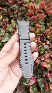 Tali Jam Kulit Asli Sapi Model AP Warna Hitam Garansi 1 Tahun