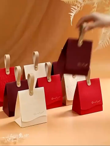 1pcs Premium Wedding Paper Gift Bag Guest Souvenirs Bag Birthday Gift Bag