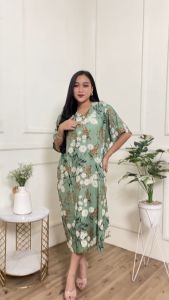 Daster Jumbo Ld 130 cm Ranting Bunga Daster Busui Daster Kekinian Daster Terbaru 2024 Daster Premium Daster Rayon