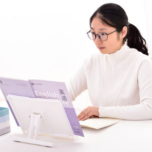 Deli 70530 Reading Stand Book Clip Student Use Book Holder Children Book Rack Plastic Material Educational Cultural Supplies