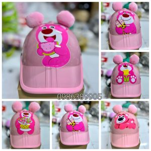 ( hàng mới về ) MŨ BẢO HIỂM TRẺ EM Lưỡi trai che nắng _ size 3 đến 6 tuổi
