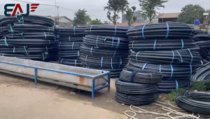 Pipa HDPE Merk Rucika Ukuran 75 mm atau 2 1/2 inch PN 16 SDR 11 | Distributor Pipa | Harga 1 Roll