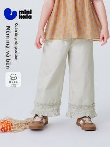 MINI BALA | Cotton Soft Breathable Girl Trousers