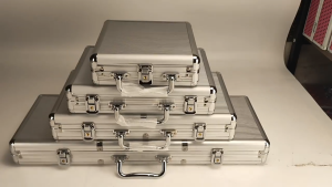【SG Stock】Poker Chips Carrying Case / Poker Chips Storage / Silver Or Black Color / High Quality【Ship Out 24Hrs】