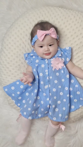 Dress Bayi Perempuan 3 12 Bulan Greeta
