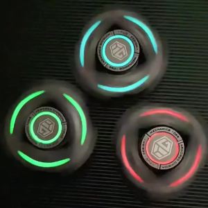 Meade | 1PCS Night Light Fingertip Gyroscope Reduce Pressure Fingertip Infinite Black Technology Kids Adult Stress Relief Boy Toys Gift