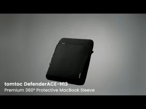 tomtoc A03 Laptop Sleeve 13 Inch Premium Protective MacBook Cover Sleeve Water Repellent Laptop Bag