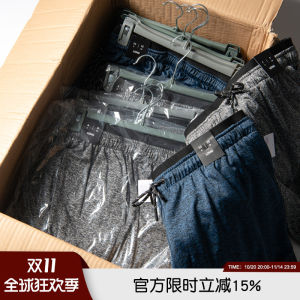 กางเกงขาสั้นกีฬากลางแจ้งเอวยางยืดระบายอากาศได้ดี 5 นิ้ว ทรงหลวม สไตล์ลำลอง ผ้าฝ้ายผสมโพลีเอสเตอร์ กางเกงขายาว