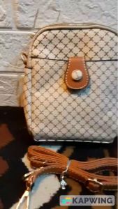 NHJ72 Realpic & Video Tas Selempang HP Import Slingbag Cewek Impor Tas Tangan Tas Pesta Tas Dokter Kulit PU