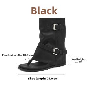 Josiny | Heel-Enhancing Toe Clip Sandals