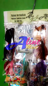 Grosir Mainan Cabutan Balon Anak Berhadiah Kacamata Isi 100 Ecer 1000