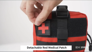 Trio Ninja Outdoor Tactical First Aid Kit Bag Empty Medical Pouch for Survival & Emergency Use