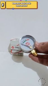 Pressure Gauge Sanchin SCN20 ASLI Amper Mesin Steam SCN30 Power Sprayer Sc20 Sc30