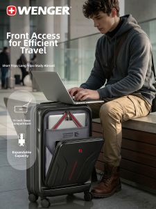 Wenger | Front And Side Opening Carry-On Luggage 19inch