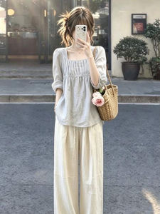 Karrar betsey | Bộ Quần Áo Ootd Phong Cách Hàn Quốc Mùa Hè Dễ Thương