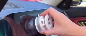 Phone Holder 360 Degree Foldable Rotation Strong Vacuum Adsorption Car Phone Holder Universal Mount