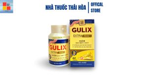 Giảm Đau Nhức Gout Gulix Extra - Tăng Cường Đào Thải Acid Uric Trong Máu - Giúp Giảm Sưng Khớp Đau Khớp Viêm Khớp