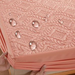 Waterproof Mattress Cover Solid Color Queen/King Size Mattress Protector Single Bed Cover Waterproof Bed Sheet 90x200cm / 120x200cm / 140x200cm / 150x200cm / 160x200cm / 180x200 /220x200cm