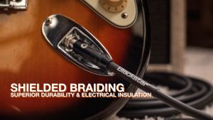 BLACKSTAR® สายแจ๊คกีต้าร์อย่างดี ระดับมืออาชีพ หัวตรง-ตรง PROFESSIONAL INSTRUMENT CABLE **แถมฟรีที่รัดสาย** PS MUSIC