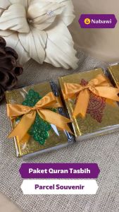 Al Quran Saku Free Tasbih Cover Emas Dan Silver Al Quran Travelling Kecil Mini