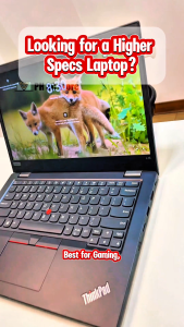 Preloved Lenovo ThinkPad L13: 13.3 Inch Intel Core i5-10th Ultra-thin Portable Office & Study Laptop