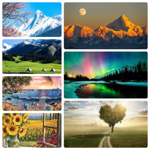 Snow Lake Heart Nature Landscape Jigsaw Puzzle 1000 pcs For Adults Family Quality Time Cognitive Training Mind Game Toy