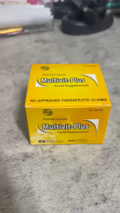 MULTIVIT-PLUS Multivitamins Food Supplement 100 Capsules Daily Immune & Health Support FDA Approved BNDPHARMA
