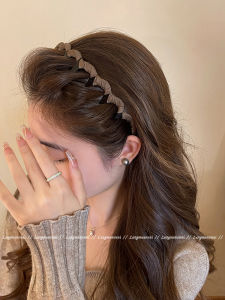 Băng Đô Tóc Vòm Cao Bằng Vải Sóng Dành Cho Nữ Dùng Để Rửa Mặt 2025 Mẫu Mới Cao Cấp Cảm Giác Nhỏ Gọn Kẹp Tóc Phụ Kiện