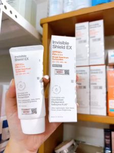 Kem Chống Nắng Invisible Shield EX Kiềm Dầu Nâng Tông 40ml