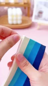 Origami Stars Paper Strips Lucky Colorful Star Decor Folding Paper for Gifts Arts Crafting Supplies DIY Origami Stars Papers