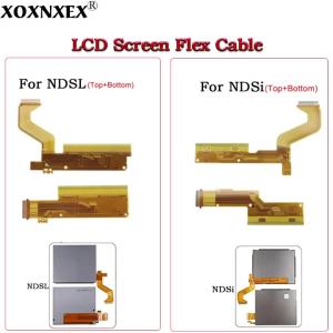 For DS Lite NDSL NDSi Game Console Top Bottom LCD Display Screen Flex Cable Upper Lower LCD Ribbon Cable Repair Parts