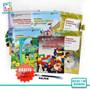 Buku Paket Kelas 1 SD Merdeka Komplit Lengkap Matematika Budi Pekerti Pancasila Bahasa Indonesia