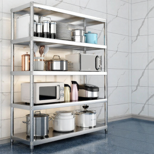 Giá Đựng Bếp Inox Chống Oxi Hóa Đa Tầng Đa Năng cho Lò Vi sóng và Lò Nướng