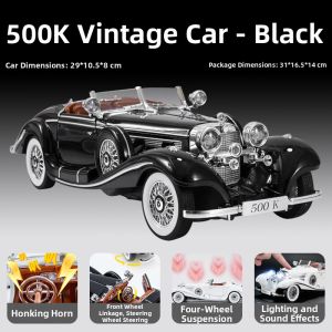 Retro Vintage Classic Car Model 1:18