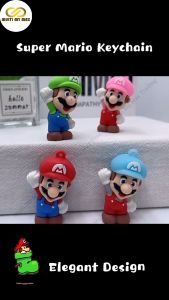 New Cartoon Video game doll Super Mario Anime Doll Keychain Backpack Pendant toy Car Keychain Gift Present