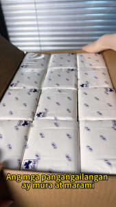 PAILO Paper Towels - 50 Packs (Multi-purpose: Kitchen/Bathroom) Tissue Towel Facial Tissue