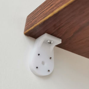 60 Pack Painting Holder Invisible Nail Hook Base Partition Fixed Shelf Wall Parcel Shelf Punch-Free Wall Nail Support Nail