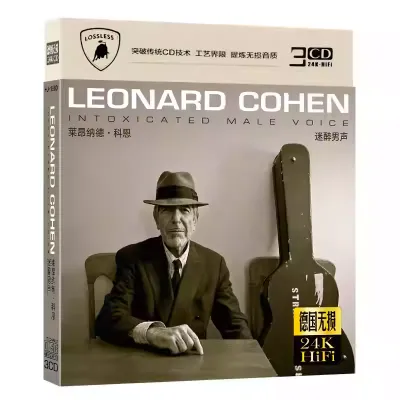Leonard Cohen CD Nhạc Dân Ca Cổ Điển - Greatest Hits Timeless Collection Người Lớn Cosplay Nhạc Phim Quà Tặng