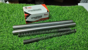ชุดเซ็ต แกนโชหน้า+สปริงโช้คหน้า1คู่ สําหรับ Yamaha Nouvo-mx ใน 1 ชุด ได้ 4 ชิ้น แกนโช้ค Nouvo พร้อมสปริงโช้ค 1คู่ อะไหล่ตรงรุ่น ใส่ได้เลยไม่ต้องแปลง