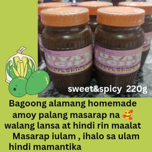 Kuyas recipe bagoong alamang (sweet&spicy) 220g