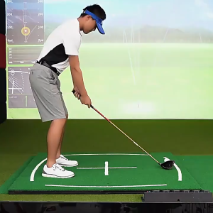 Matras Mat Karpet PGM Practice Golf Driving Range Dual Truf 3D