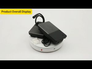 ⚡5W⚡Dual Way Window Intercom System Speaker System Anti-Interference 2.8M Cable Wireless Counter Intercom Intercommunication Microphone for Office/Station/Bank/Business/Store (E390G)