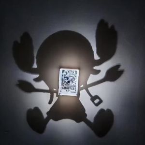 Bandai | In Stock Anime Figure Piece Zoro Shadow Projection Light Wall Lamp Creative Atmosphere Night Light Decor Fans Surprise Gifts