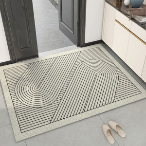 Simple Style Floor Mat Cusizable Entrance L Carpet Anti-Slip Door Mat Home Use Dustproof Wear Resistant